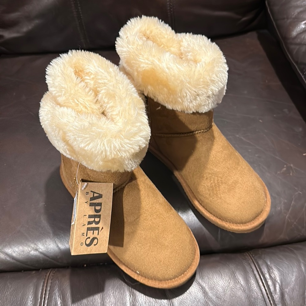 Girls winter boots suede
